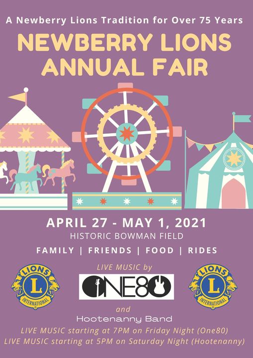 Newberry Lions Annual Fair 2021 - Williamsport, PA | PA Carnivals