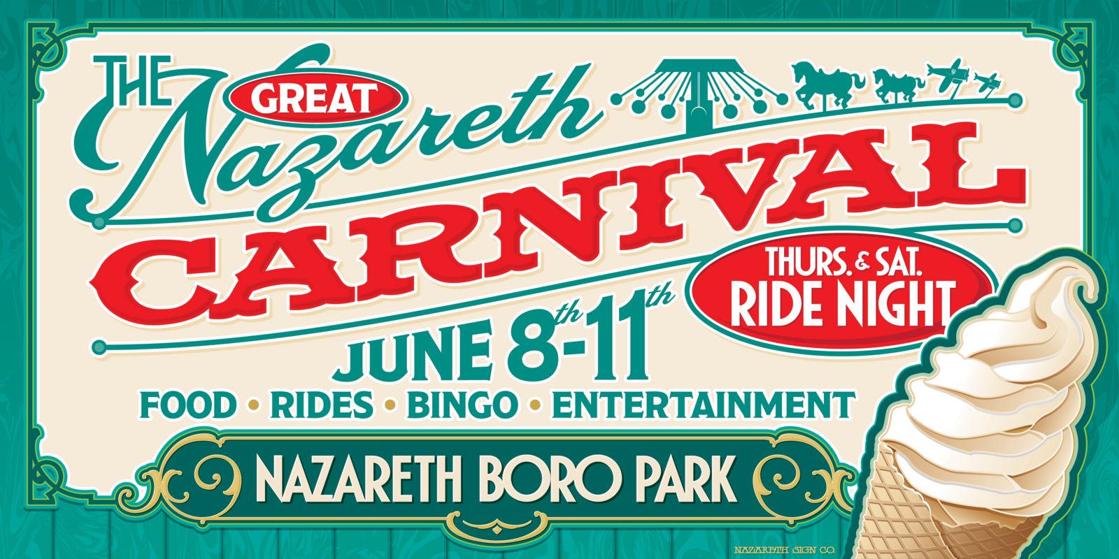 Great Nazareth Carnival 2022 Nazareth, PA PA Carnivals