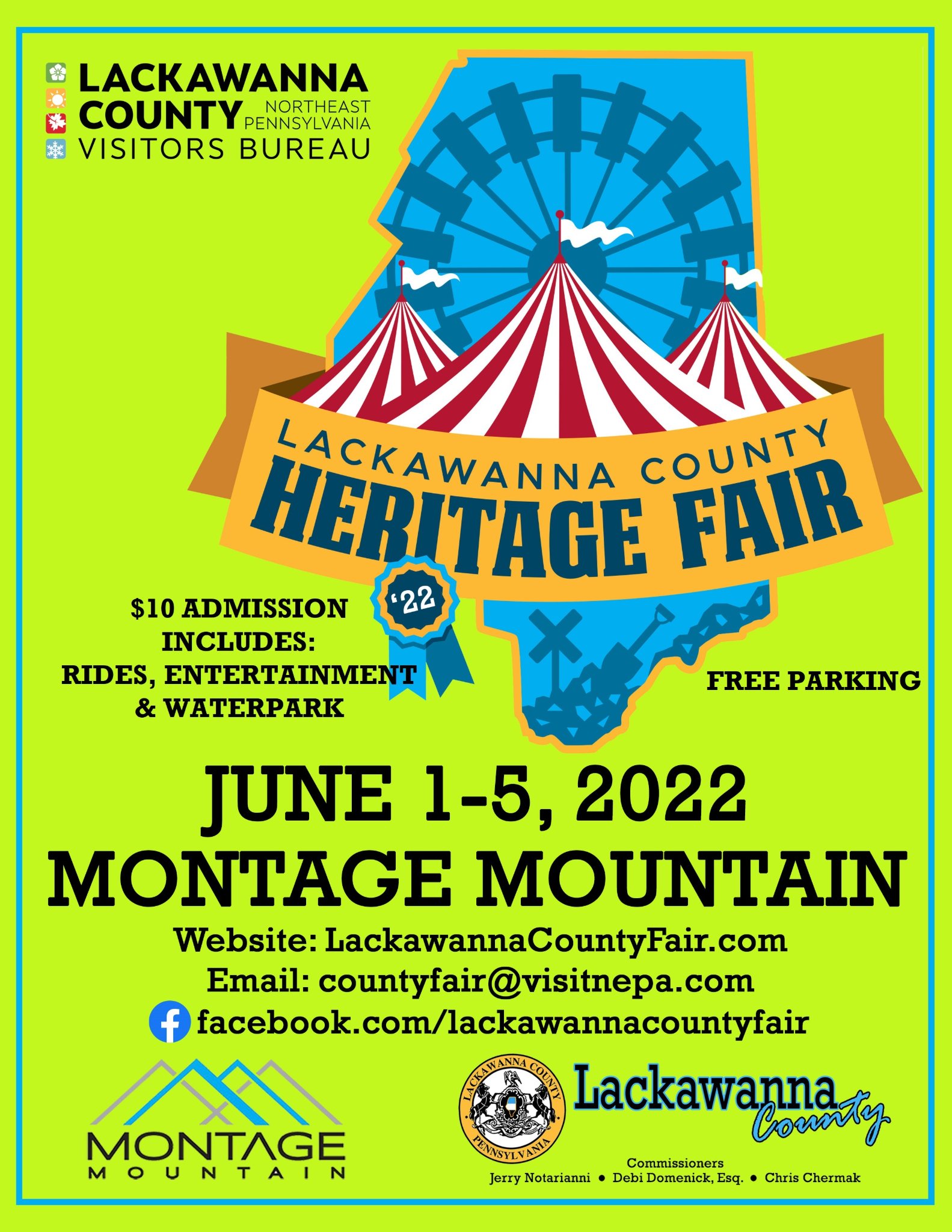 Lackawanna County Heritage Fair 2022 Scranton, PA PA Carnivals